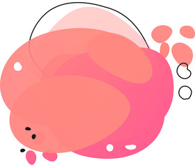 Spot Cloud with Black Line