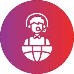 Vector Design Interpreter Icon Style