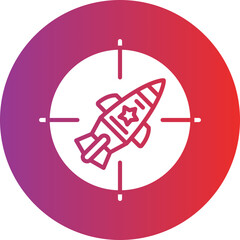 Vector Design Red Zone Icon Style
