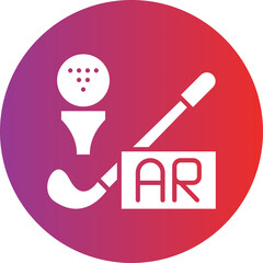 Vector Design Ar Golf Icon Style