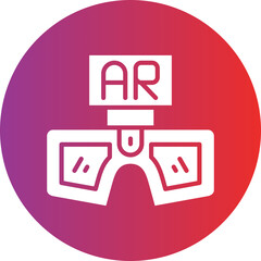 Vector Design Ar Glasses Icon Style