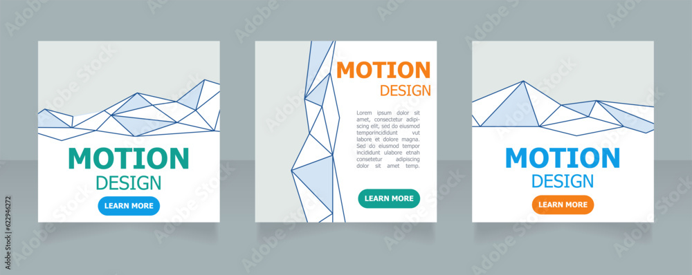Poster communication technology system web banner design template. vector flyer with text space. advertisin
