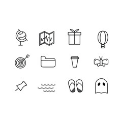 set of icons for web