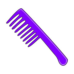 comb vector illustration