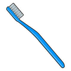 toothbrush vector illustration