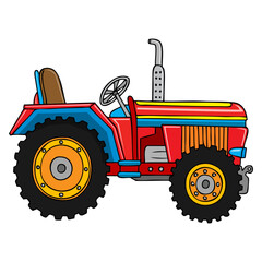 tractor illustration