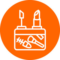 Vector Design Cosmetic Bag Icon Style