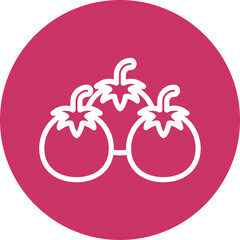 Vector Design Tomato Icon Style