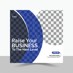 Business, Corporate Social Media Post Design.