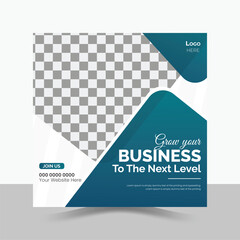 Business, Corporate Social Media Post Design.