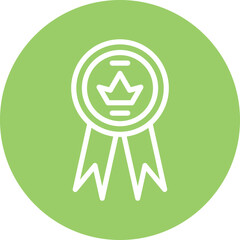 Vector Design Achievement Icon Style