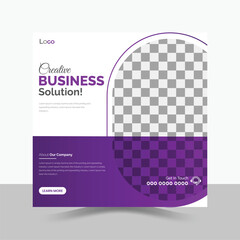 Business, Corporate Social Media Post Design.