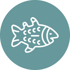 Vector Design Bass Icon Style