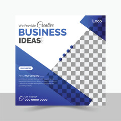 Business, Corporate Social Media Post Design.