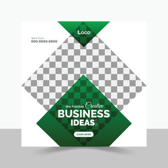 Business, Corporate Social Media Post Design.
