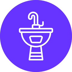 Vector Design Sink Icon Style