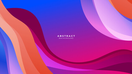 Minimal colorful geometric shapes abstract modern background design. Design for poster, template on web, backdrop, banner, brochure, website, flyer, certificate, and webinar