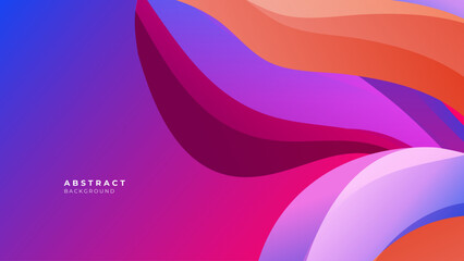 Modern colorful geometric shapes 3d abstract technology background. Vector abstract graphic design banner pattern presentation background web template.