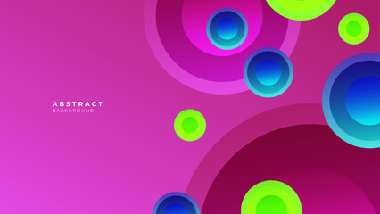 Abstract geometrical colorful with triangle banner background. illustration vector design