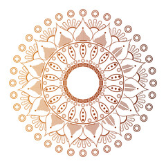 Beautiful mandala ornament design