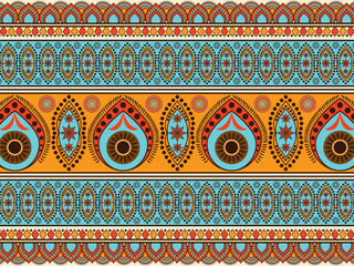 Ethnic seamless pattern
