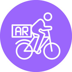 Vector Design Ar Racing Icon Style