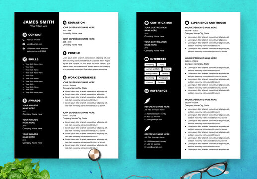 Resume and CV Layout