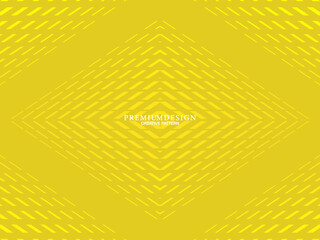 Premium background design with yellow luxury motifs. Vector horizontal template, for digital lux business banners, contemporary formal invitations, luxury vouchers, gift certificates, etc.