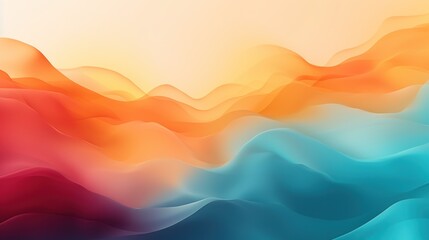Abstract blurred gradient background colors with dynamic effect