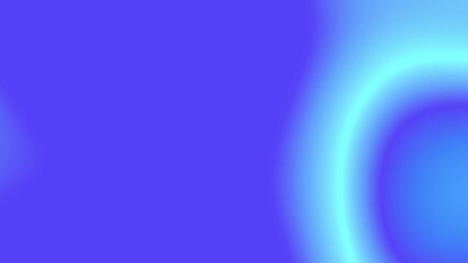 Abstract moving glowing light blue and purple gradient background. Flowing motion of electric blue neon ring shapes. Liquid animation 4k. Smooth backdrop for website, presentation, cover, web header