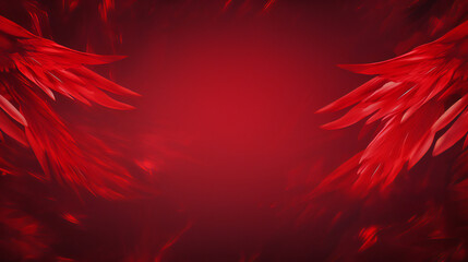 Red Abstract background For Twitch Banner. Generative Ai