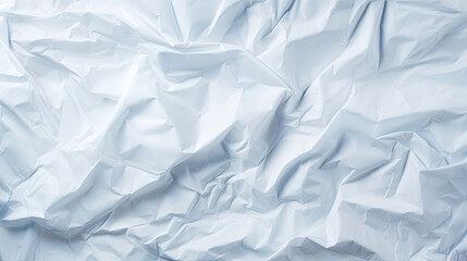 Obraz premium White bright crumpled paper texture background banner