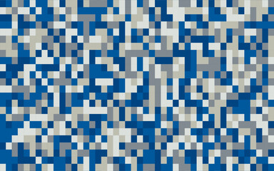 Abstract pixel pattern with vibrant colors and geometric shapes. Modern, minimalistic design for versatile use in various creative projects.Trendy and eye-catching, perfect for digital art, background