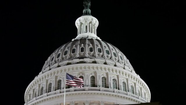 Capitol Building Washington DC with Waving Flag for Background and united states wallpaper article post 4k