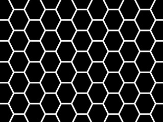 hexagon seamless pattern background and texture wallpaper 