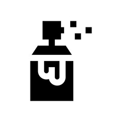 spray paint glyph icon