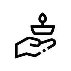 offering line icon