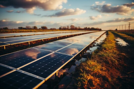 Harnessing Solar Energy for Sustainable Green Power Generation. Generative AI