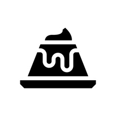 flan glyph icon