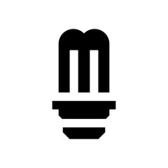 electricity glyph icon