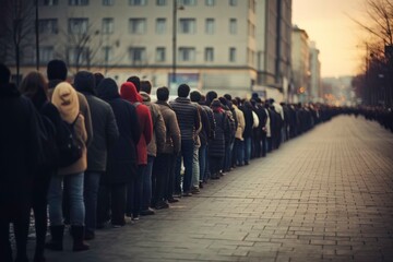 City Life: Crowded Streets