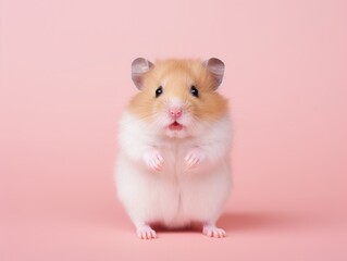 Cute Hamster solo portrait