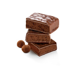  Turrón. Praline de chocolate y trufas. Chocolate praline and truffles.