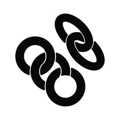 Obraz premium link icon, vector, template, trendy, collection, flat , logo