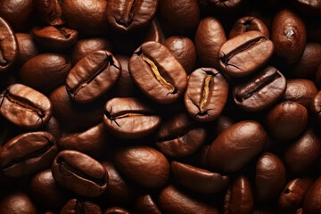 Obraz premium Coffee beans background