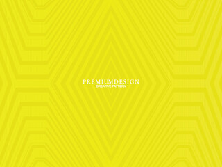 Premium background design with yellow luxury motif. Vector horizontal template, for digital lux business banners, contemporary formal invitations, luxury vouchers, gift certificates, etc.