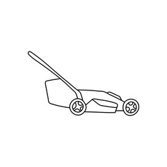 Vector hand drawn mover outline doodle icon. Mover sketch illustration for print, web, mobile and infographics isolated on white background