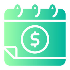 installment plan gradient icon