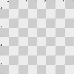 minimalist chessboard, vector