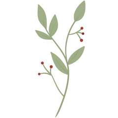 flowers and green leaves for decoration